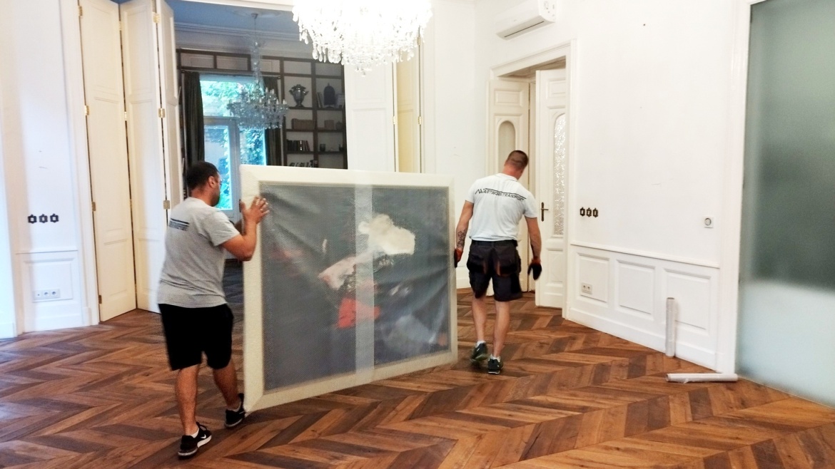 Műtárgyszállító láda